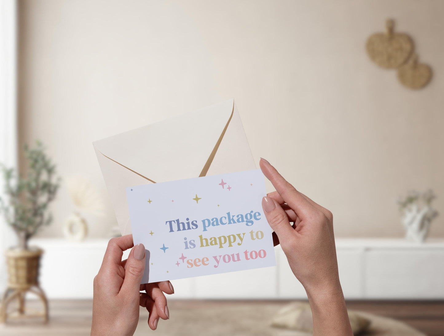 Plantilla de Canva de tarjeta de agradecimiento colorida editable/tarjeta de agradecimiento al cliente/inserto de empaque para pequeñas empresas