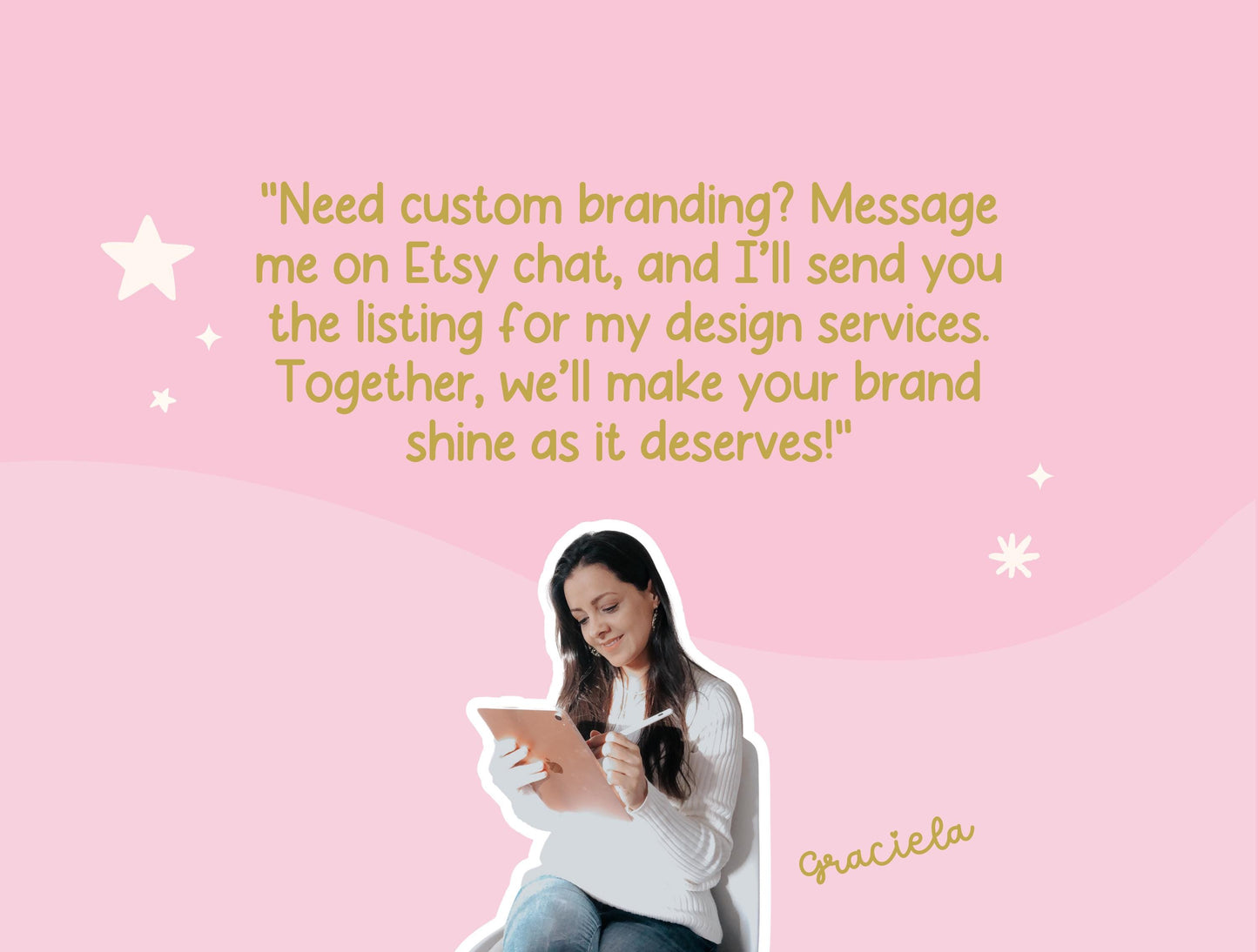 Plantilla de tarjeta de agradecimiento divertida y brillante / tarjeta de presentación pequeña / diseño de marca / empaque de marca / agradecimiento al cliente