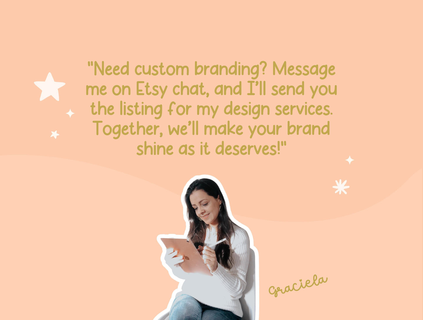 Plantilla de tarjeta de agradecimiento divertida / Tarjeta de presentación pequeña / Diseño de marca / Empaque de marca / Agradecimiento al cliente