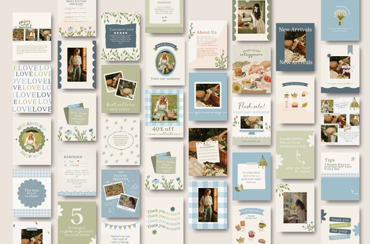 Cottagecore Instagram Template