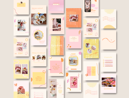 Playful Bakerie Instagram Post Templates