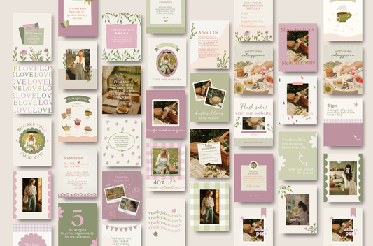Cottagecore Instagram Template