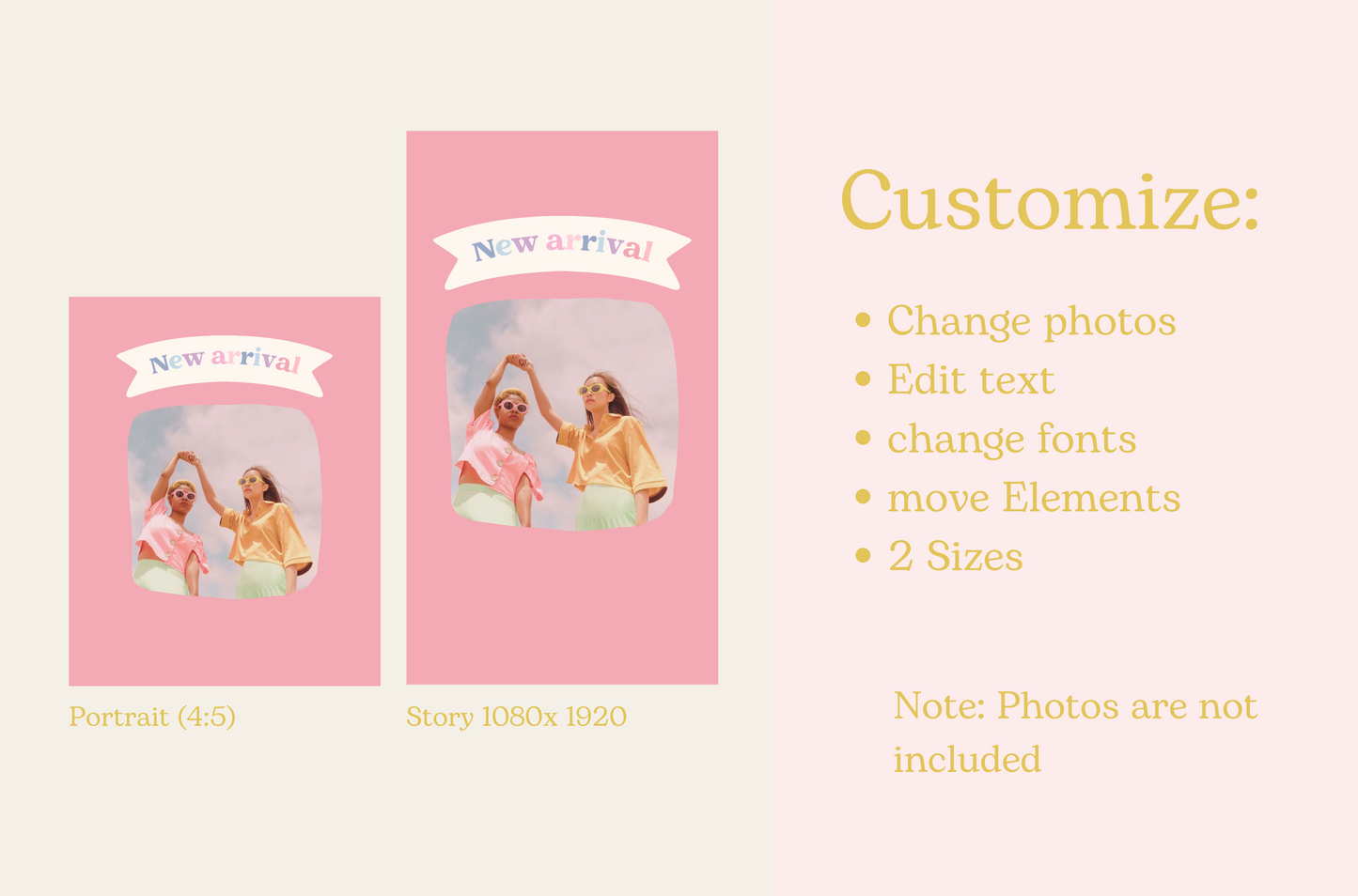 Pastel playful flowers instagram- Daisy Bloom Collection
