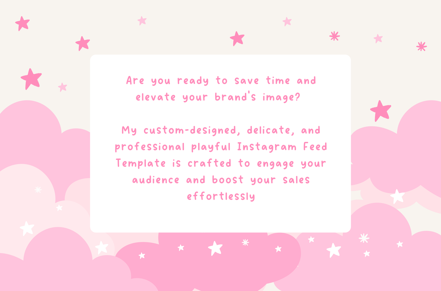 Playful cute Pink instagram Bundle