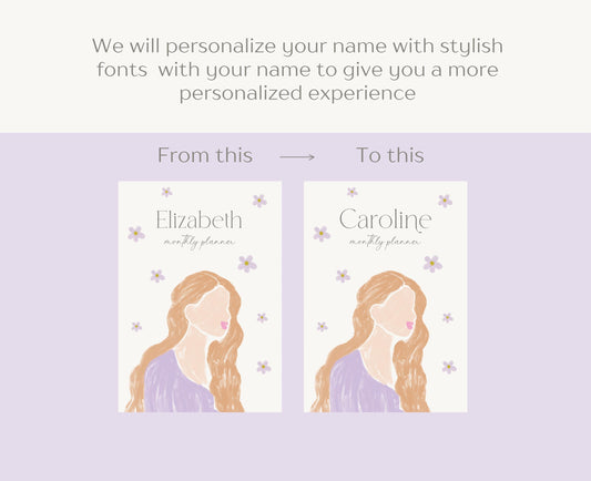 Planificador digital personalizable / Planificador GoodNotes / Planificador para iPad / Planificador diario, Planificador semanal, Planificador mensual / Planificador sin fecha