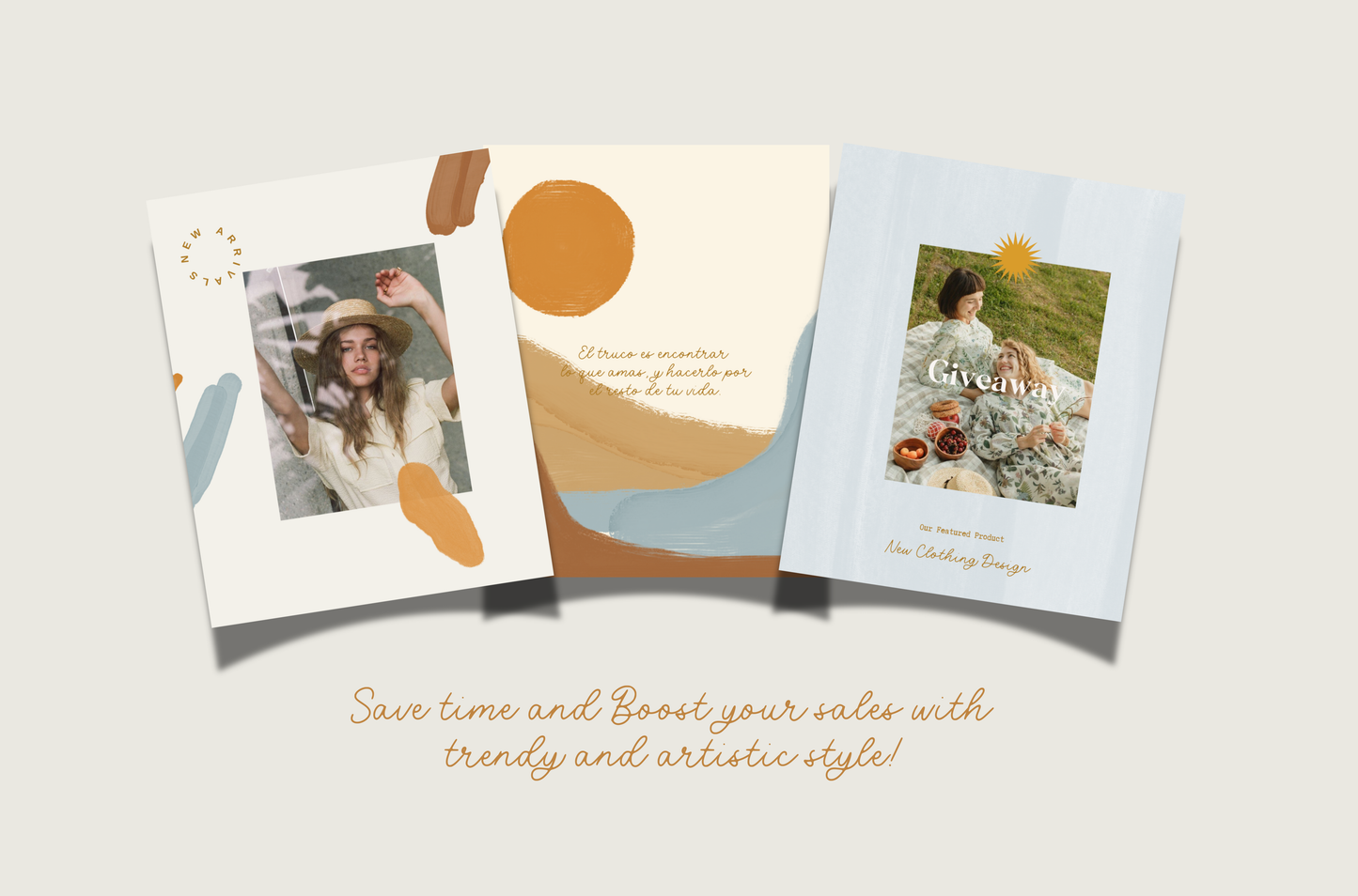 Artistic Boho Earthy Instagram Template