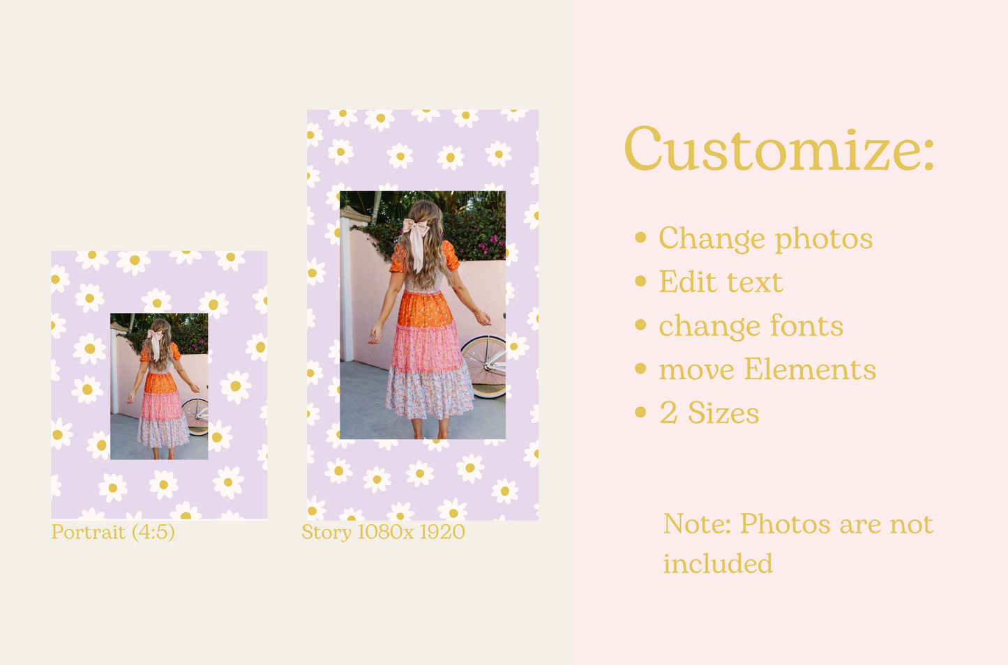 Playful pastel instagram- Lila garden Collection