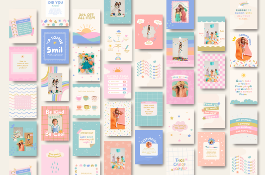 Playful Kids instagram template