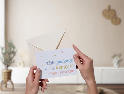 Plantilla de Canva de tarjeta de agradecimiento colorida editable/tarjeta de agradecimiento al cliente/inserto de empaque para pequeñas empresas