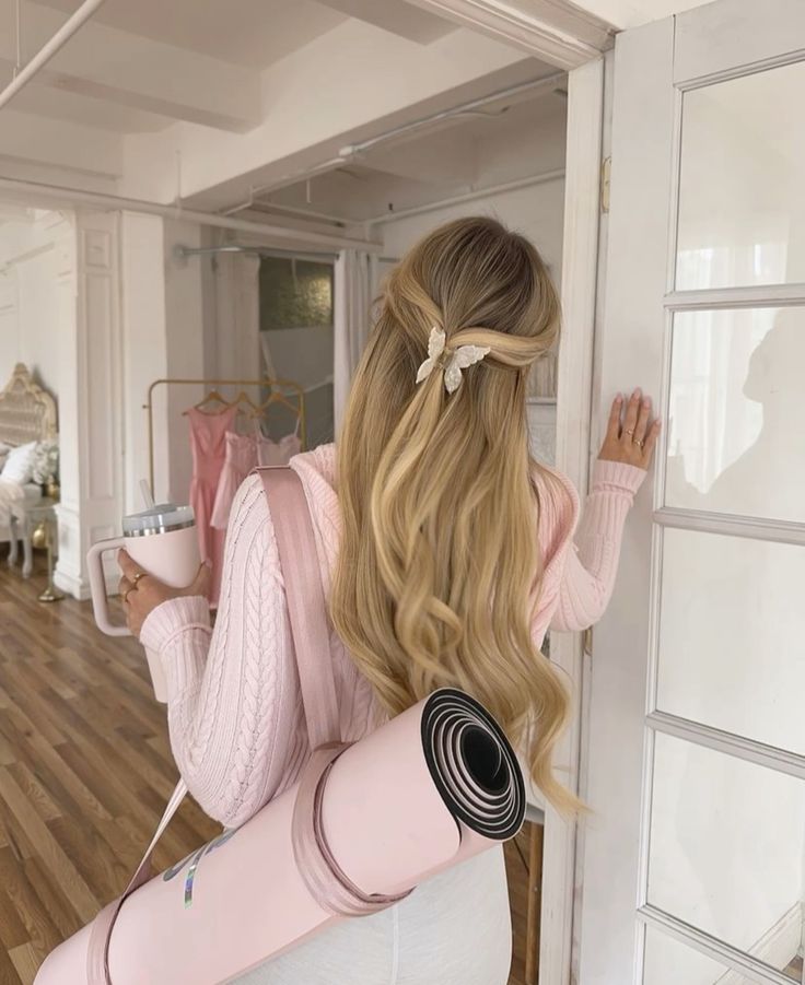 Yoga mat rosado