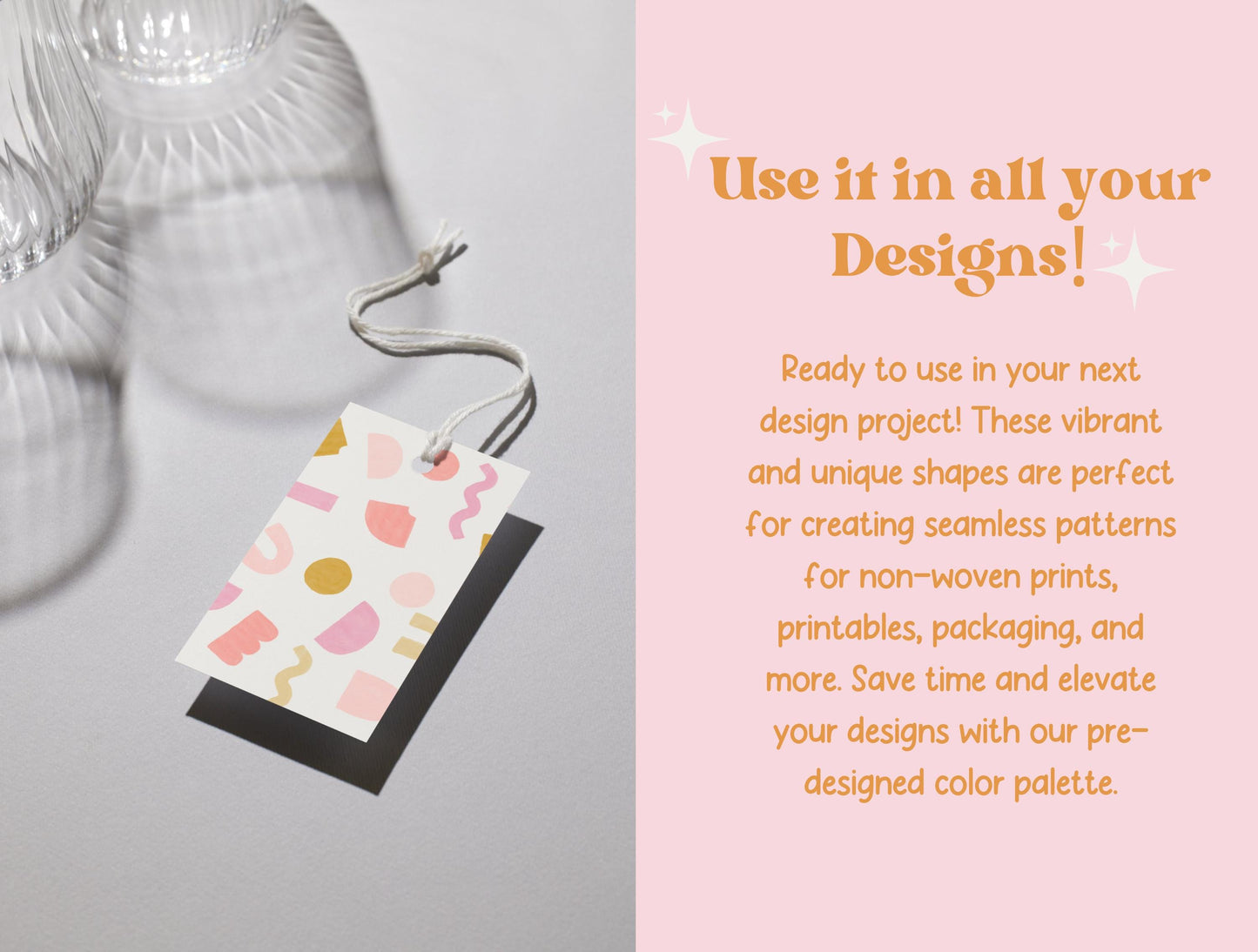 Formas abstractas pintadas a mano estilo boho PNG/ Elementos de diseño dibujados a mano/ PNG clipart moderno de moda