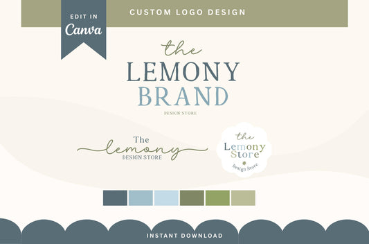 Logotipo colorido: diseño bohemio retro moderno para pequeñas empresas, logotipos modernos y brillantes para boutiques y una marca divertida - HC01