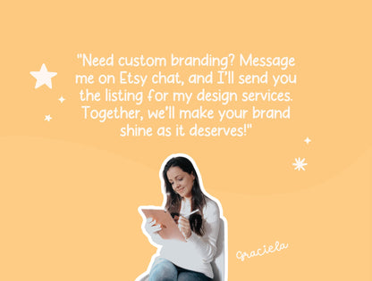 Plantilla de paquete de tarjeta de agradecimiento con lindas flores / tarjeta de presentación pequeña / diseño de marca / empaque de marca