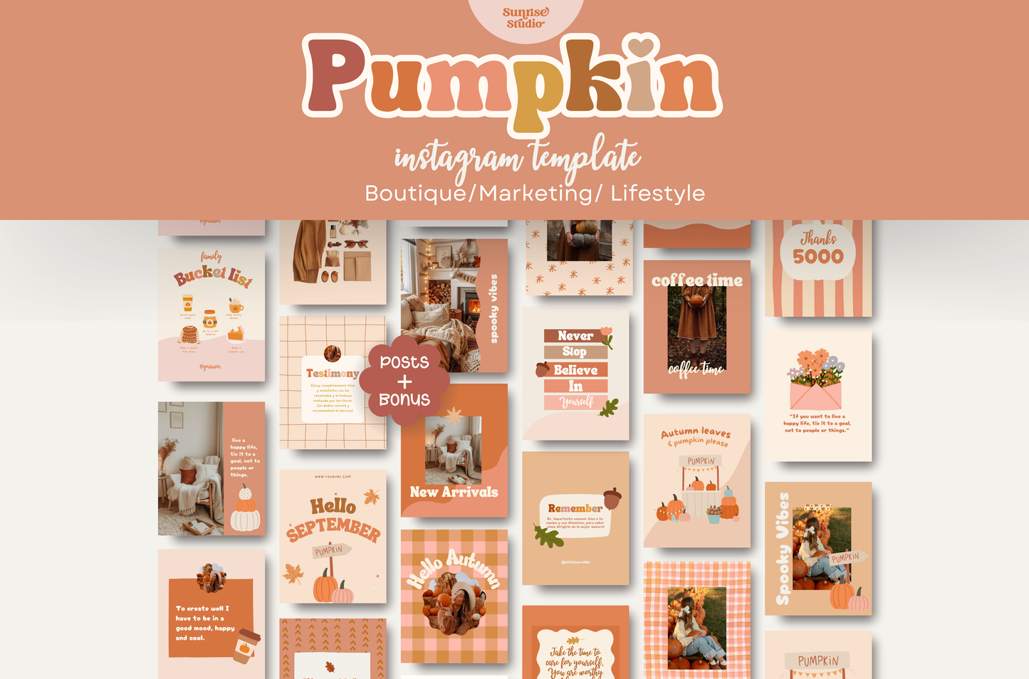 Fall Instagram Template