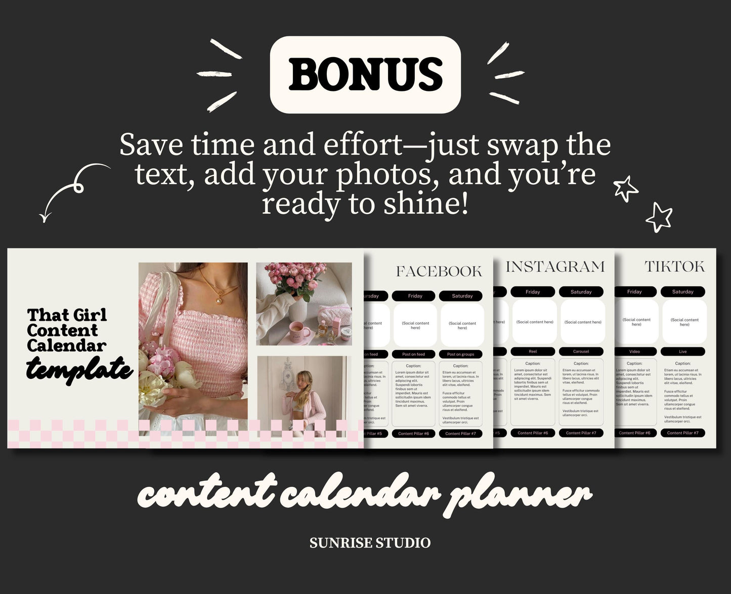 Viral Trendy lila & Green Instagram Template Pack | Vibrant Canva Templates for Influencers, Content Creators and Digital Marketers