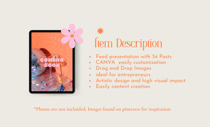 Plantillas de publicaciones de Instagram de Canva, modernas y modernas, de alto impacto visual y estrategia de participación para pequeñas empresas.