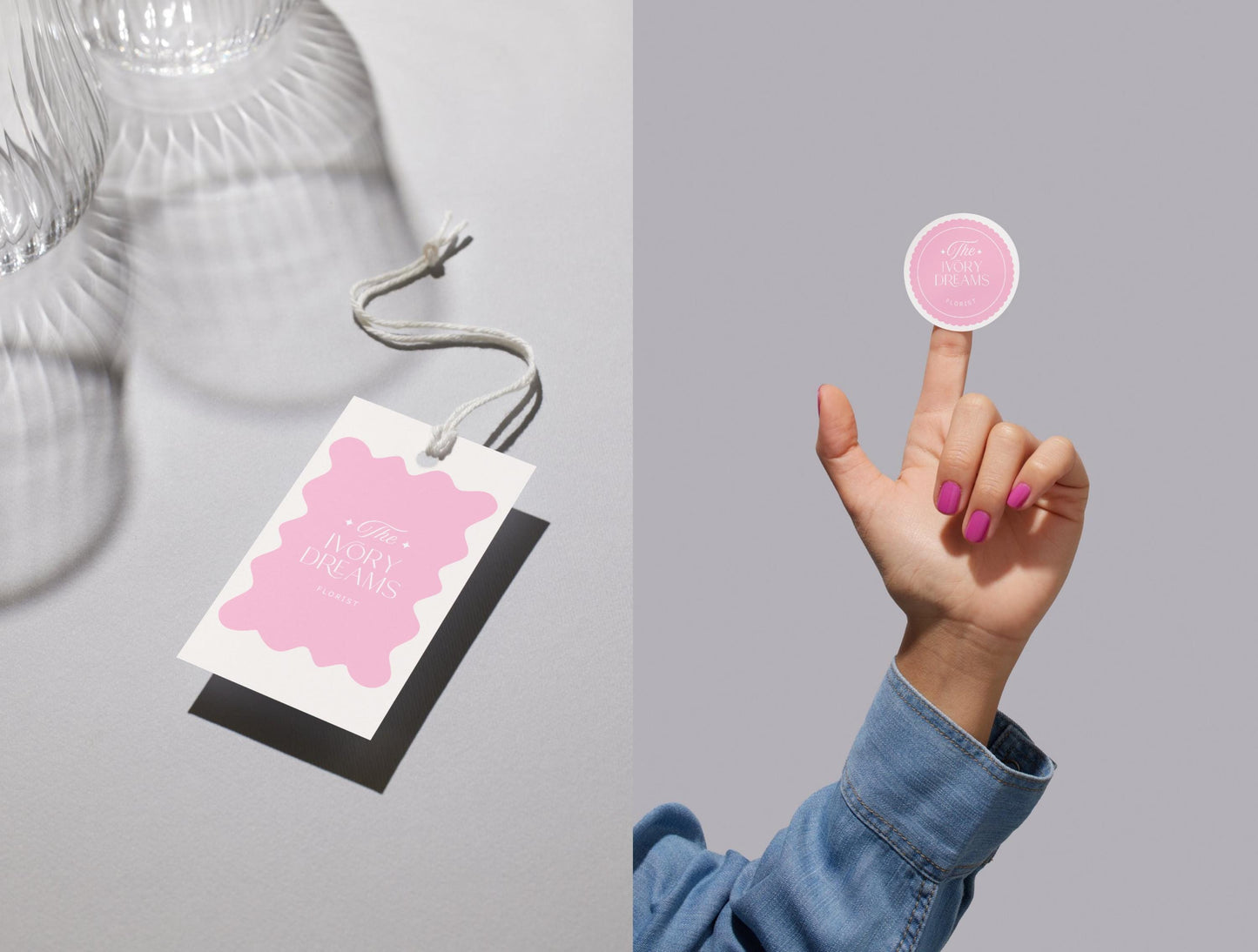 Kit de marca floral orgánica: prediseñado y editable en Canva, diseño de marca femenino para floristerías