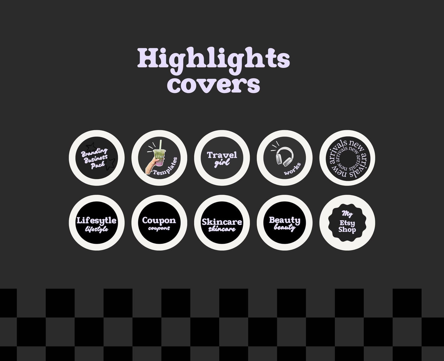 Plantilla de publicación viral de Instagram Lila: estética femenina para influencers, coaches de redes sociales y profesionales del marketing.