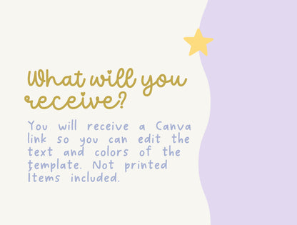 Plantilla de tarjeta de agradecimiento Rainbow Star / Tarjeta de presentación pequeña / Diseño de marca / Empaque de marca / Agradecimiento al cliente