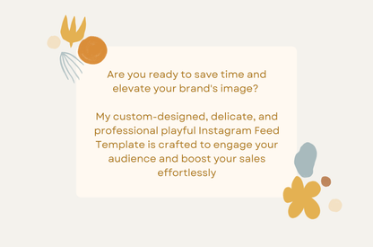 Artistic Boho Earthy Instagram Template