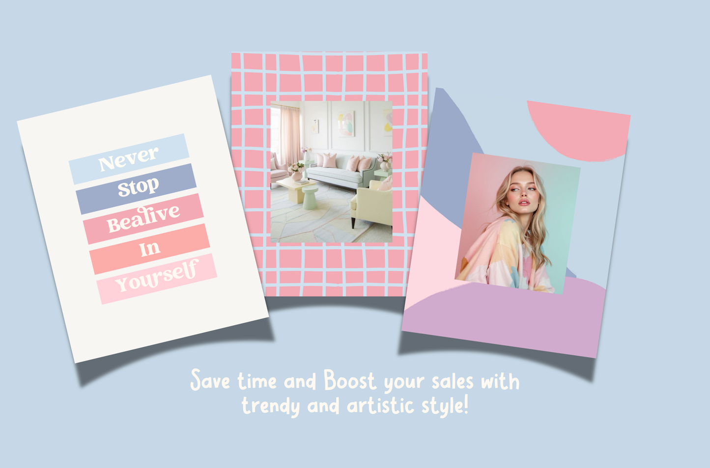 Pastel playful flowers instagram- Daisy Bloom Collection