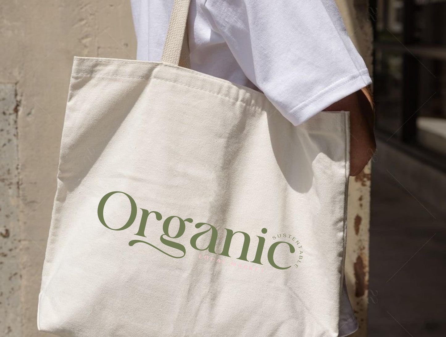 Kit exclusivo de marca orgánica para tiendas locales: diseño artesanal y personalizable