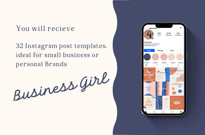 Feed artístico de Instagram de Coach / Canva: plantillas de publicaciones hechas a mano de alto impacto visual y estrategia de participación para pequeñas empresas