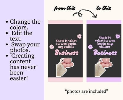 Plantilla de publicación viral de Instagram Lila: estética femenina para influencers, coaches de redes sociales y profesionales del marketing.