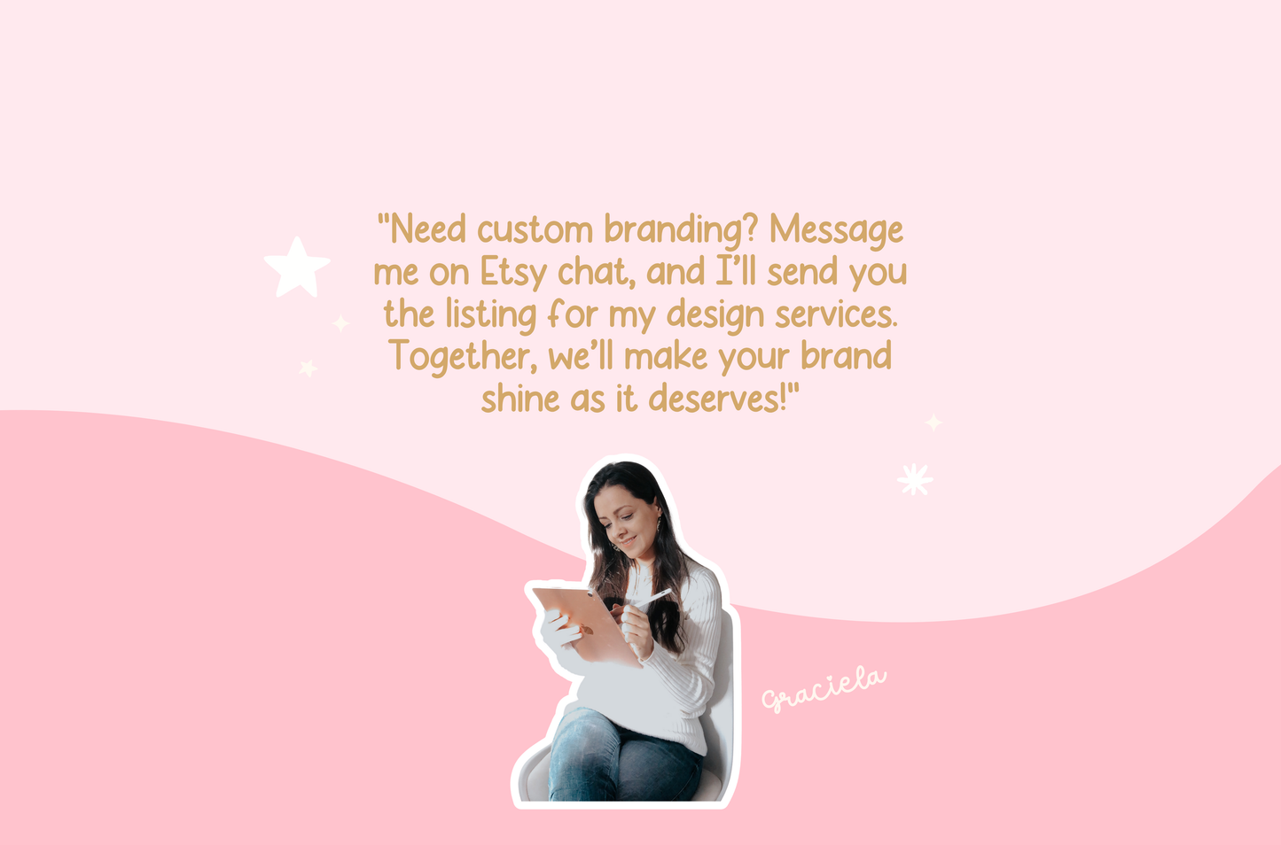 Pastel Pink Christmas Etsy Listing Canva template- Holiday Instagram template- Christmas instagram Feed-season sales template