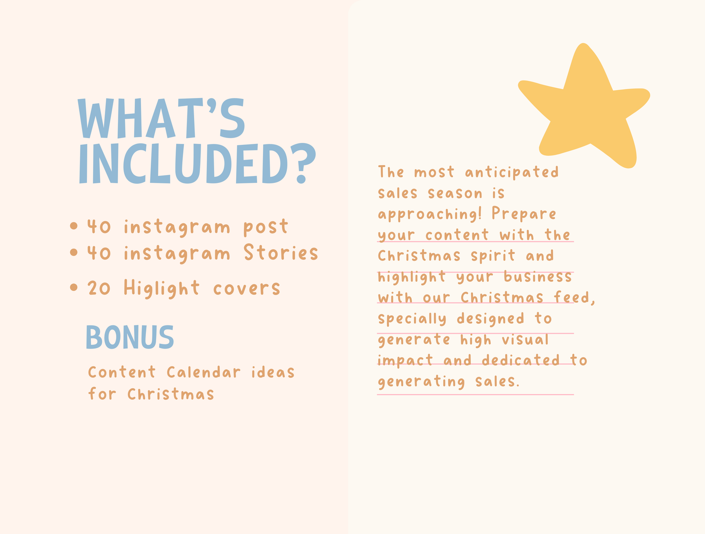 Rainbow Christmas Canva template- Holiday Instagram template- Christmas instagram Feed