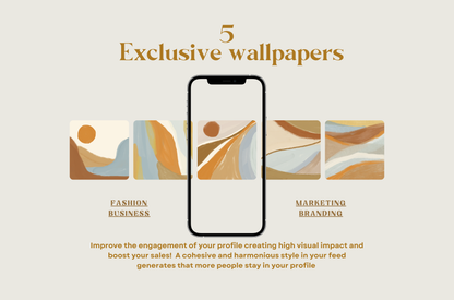 Artistic Boho Earthy Instagram Template