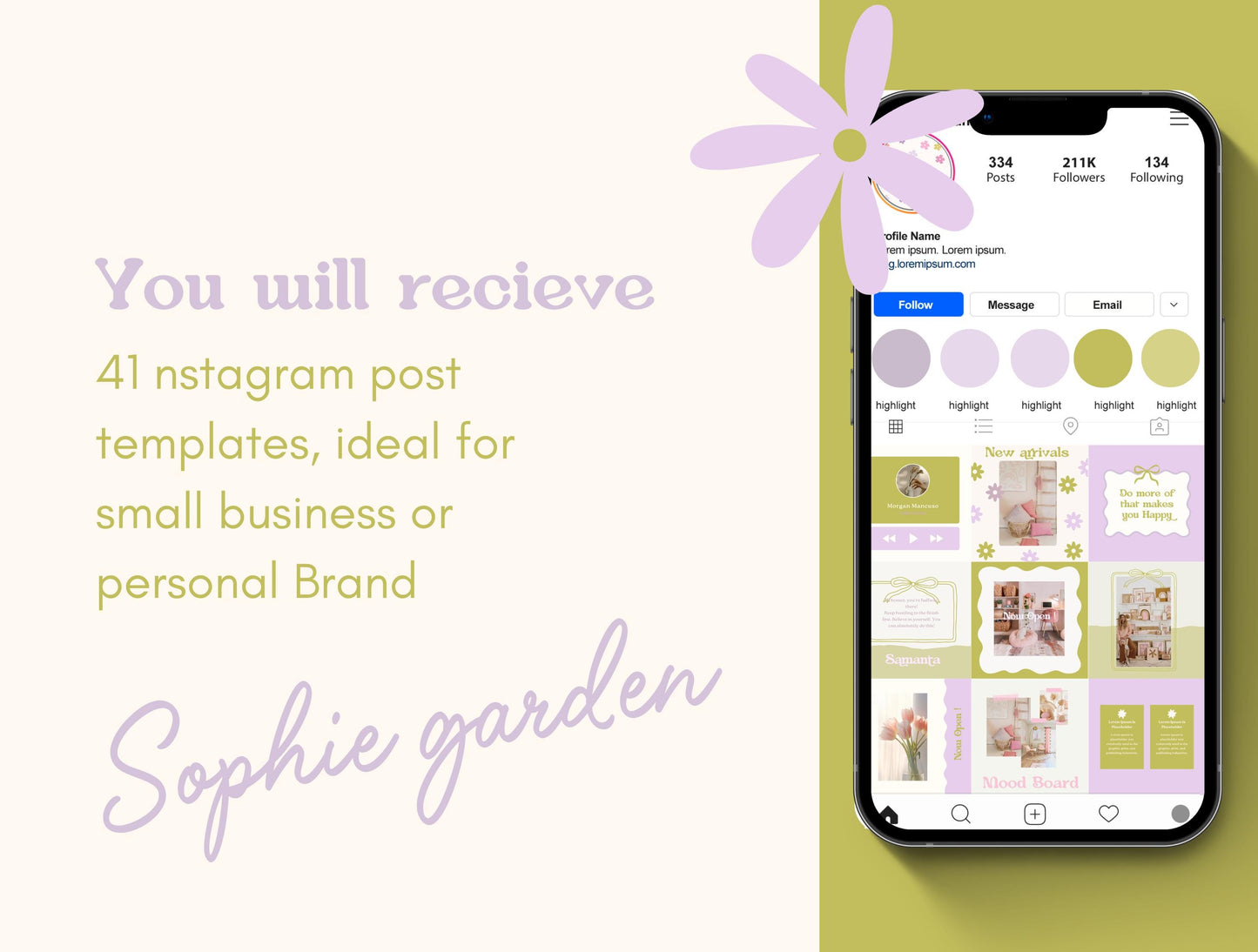 Plantilla de Instagram moderna y de tendencia para influencers y entrenadores de estilo de vida / Plantilla de feed de Instagram / Plantilla de interacción / Tendencias de plantillas de Canva