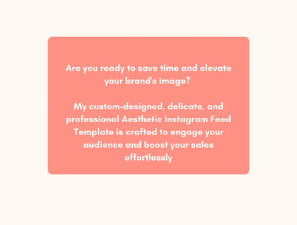 Plantilla de Instagram divertida y moderna para boutiques, bloggers de estilo de vida, plantillas de participación y publicaciones de Canva para propietarios de negocios.