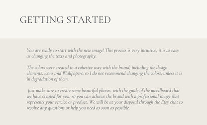 Marca de lujo bohemia prefabricada / Diseño de marca / Logotipo / Redes sociales