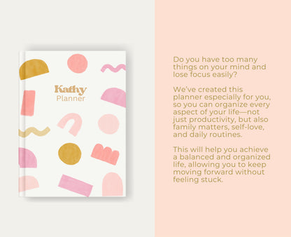 Planificador digital / Planificador Lucky Girl / Planificador GoodNotes / Planificador iPad / Planificador diario, Planificador semanal, Planificador mensual