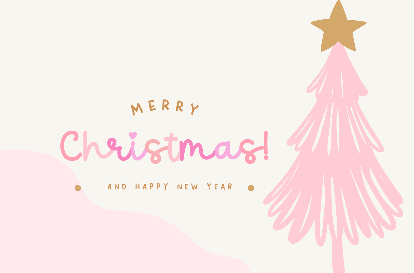 Pastel Pink Christmas Etsy Listing Canva template- Holiday Instagram template- Christmas instagram Feed-season sales template