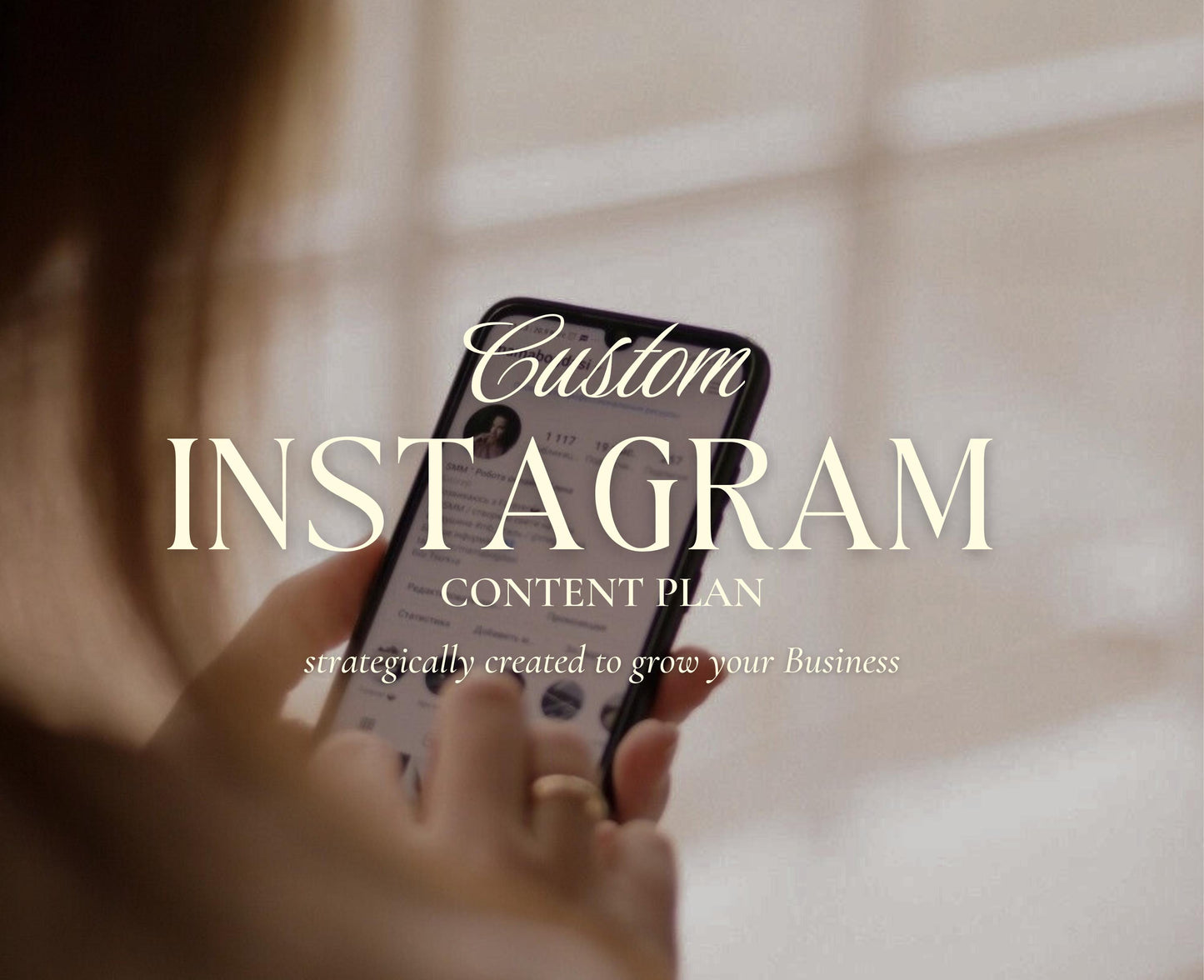 Planificación de contenido personalizado para Instagram