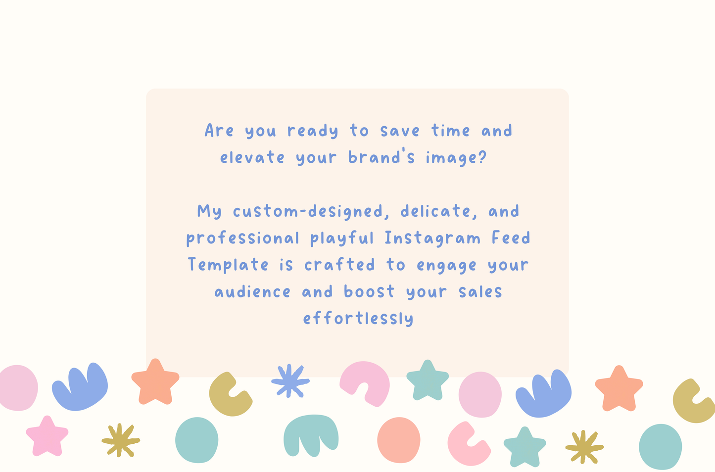 Playful Kids instagram template