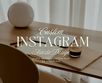 Servicio de diseño de Instagram personalizado para propietarios de empresas