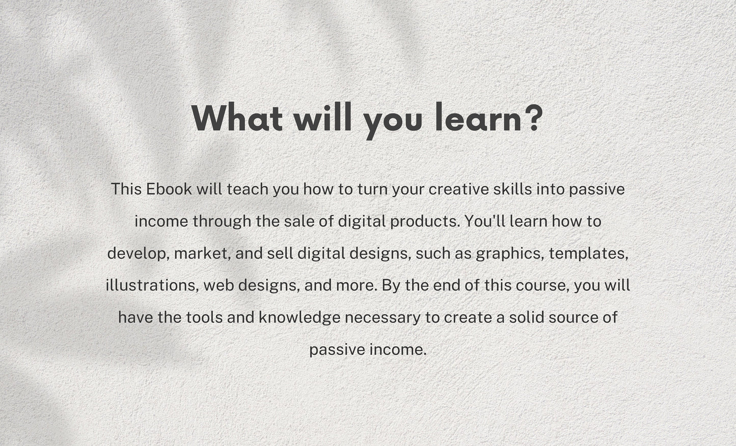 Aprenda a generar ingresos pasivos para artistas y creadores digitales Ebook