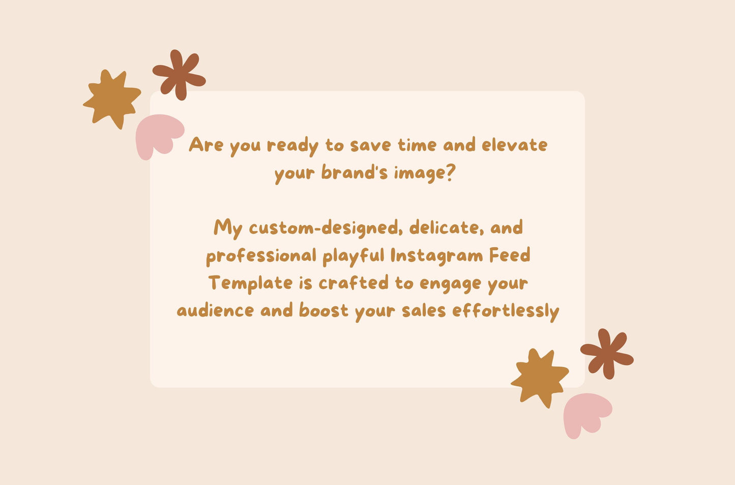 Plantilla de Instagram de bienestar, diseño orgánico boho artístico, ilustración dibujada a mano para psicólogos, bienestar y entrenadores.