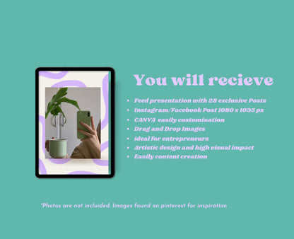Plantillas de Instagram de estilo de vida moderno y divertido / Diseños de publicaciones de Canva para una alta interacción e impacto visual