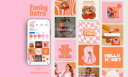 Plantillas de publicaciones de Instagram de Canva, modernas y modernas, de alto impacto visual y estrategia de participación para pequeñas empresas.