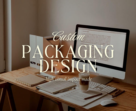 Diseño de embalaje personalizado Paquete completo